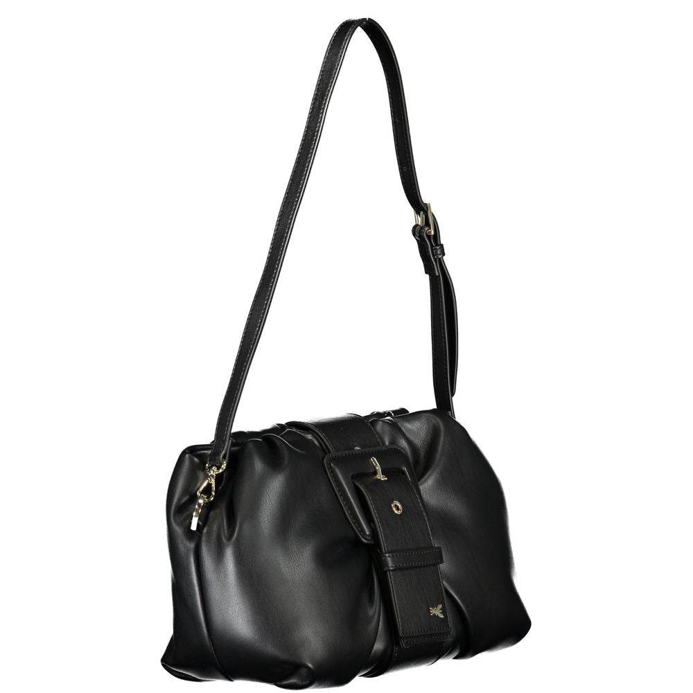 Patrizia Pepe Black Polyethylene Handbag - Hilstor