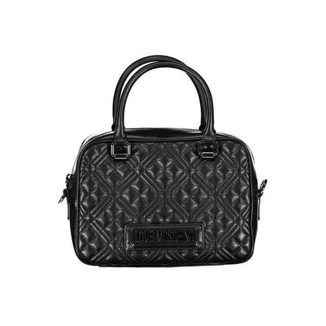 Love Moschino Black Polyethylene Handbag - Hilstor