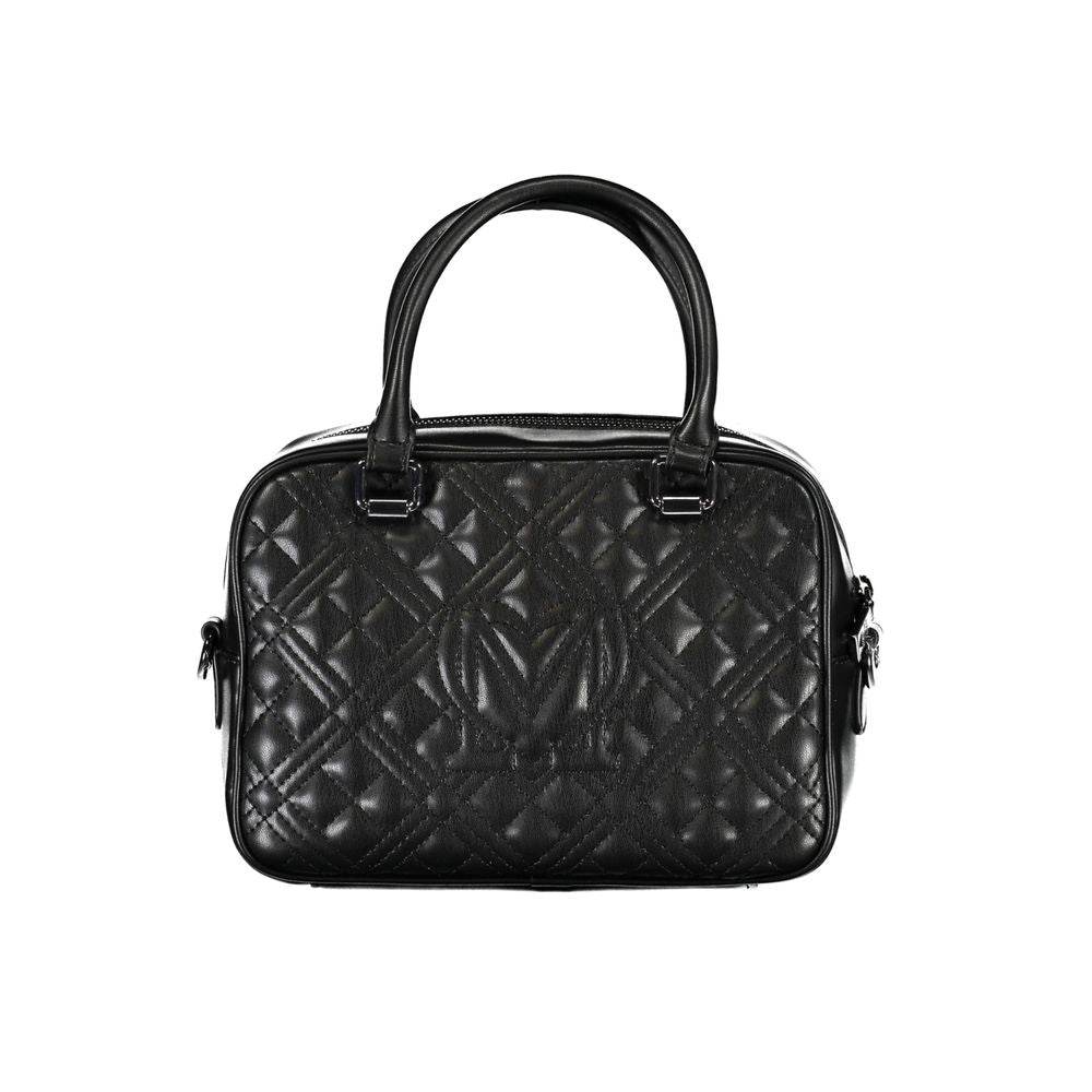 Love Moschino Black Polyethylene Handbag - Hilstor