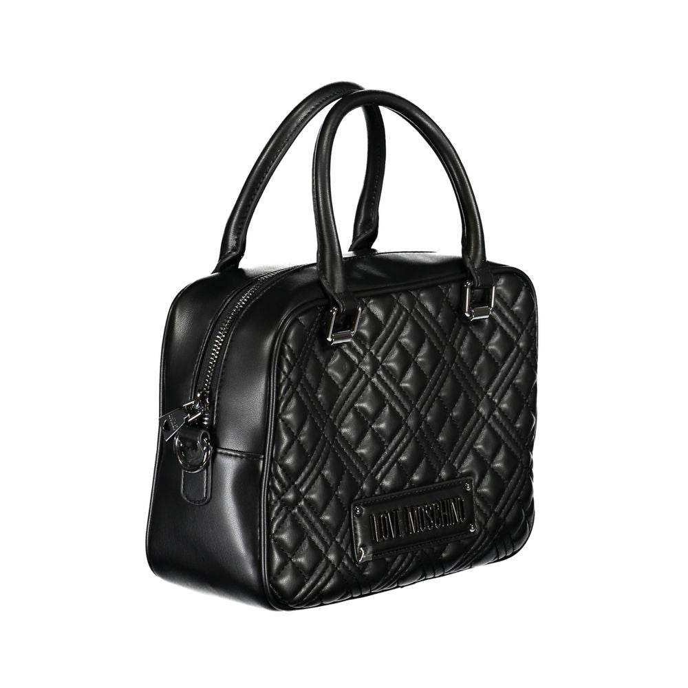 Love Moschino Black Polyethylene Handbag - Hilstor