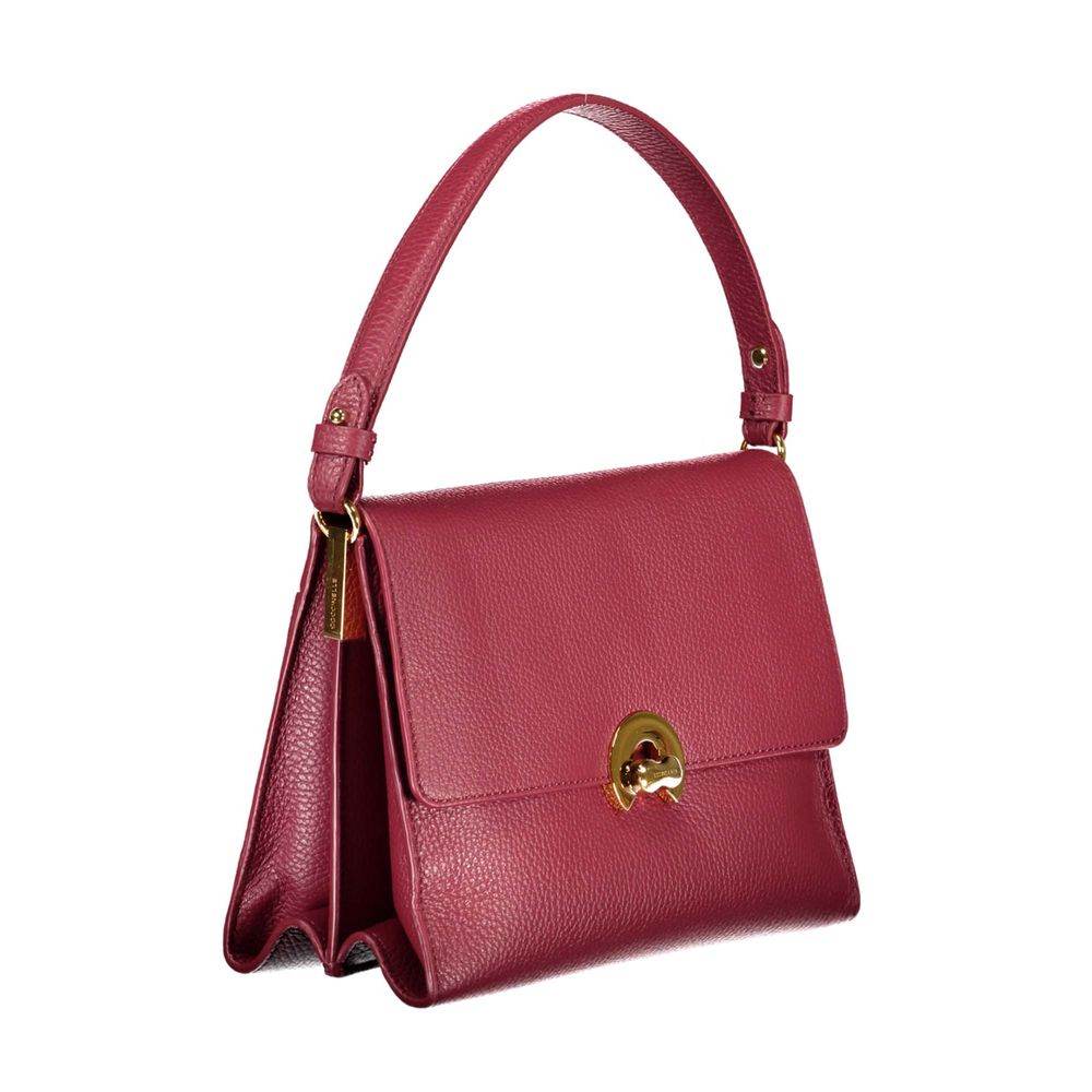 Coccinelle Red Leather Handbag - Hilstor