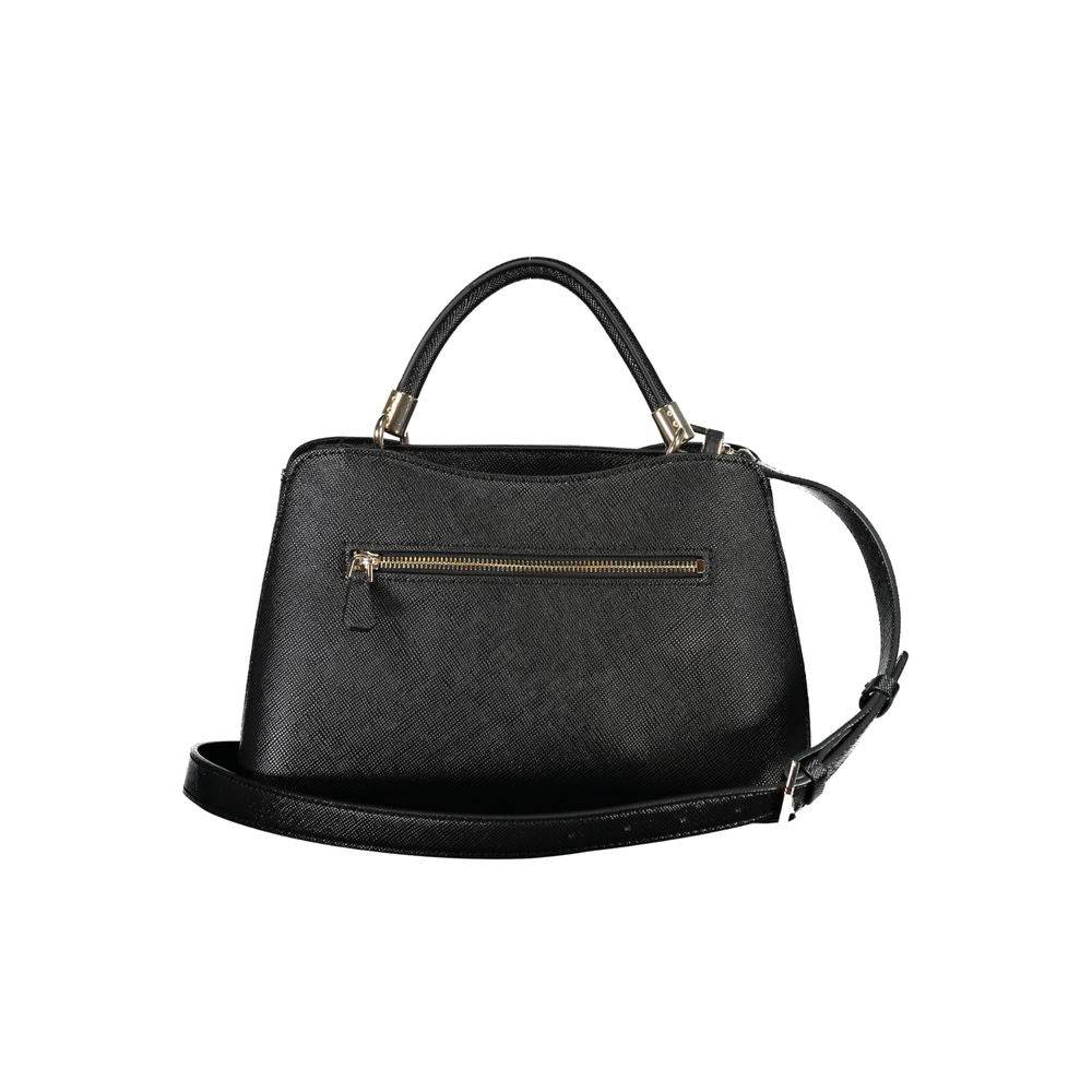 Guess Jeans Black Polyethylene Handbag - Hilstor
