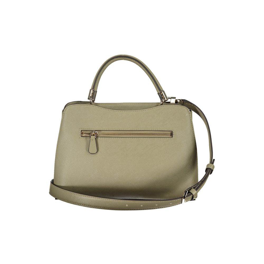 Guess Jeans Green Polyethylene Handbag - Hilstor