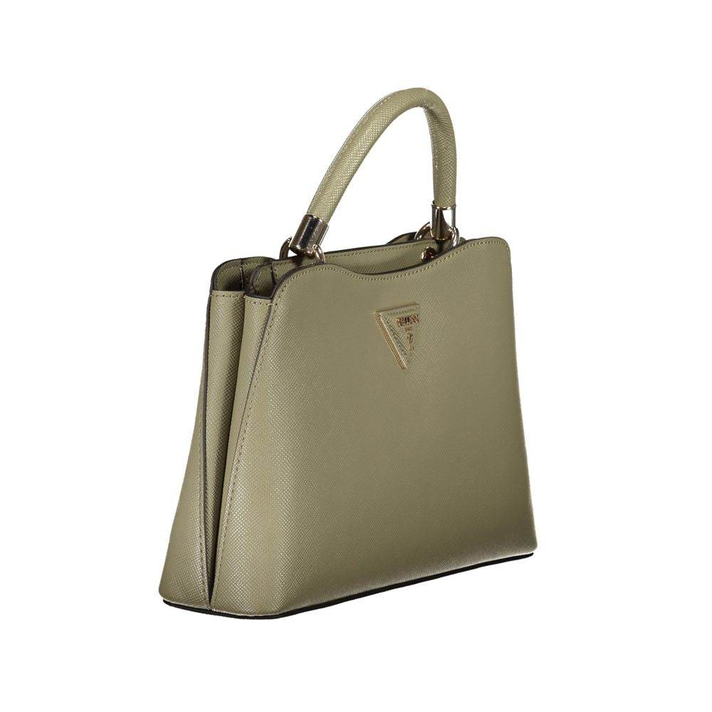 Guess Jeans Green Polyethylene Handbag - Hilstor