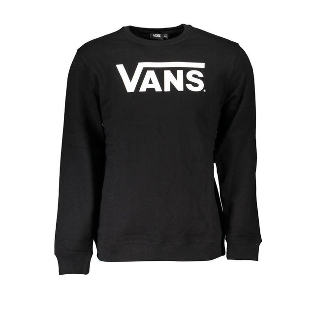 Vans Black Cotton Men Sweater - Hilstor