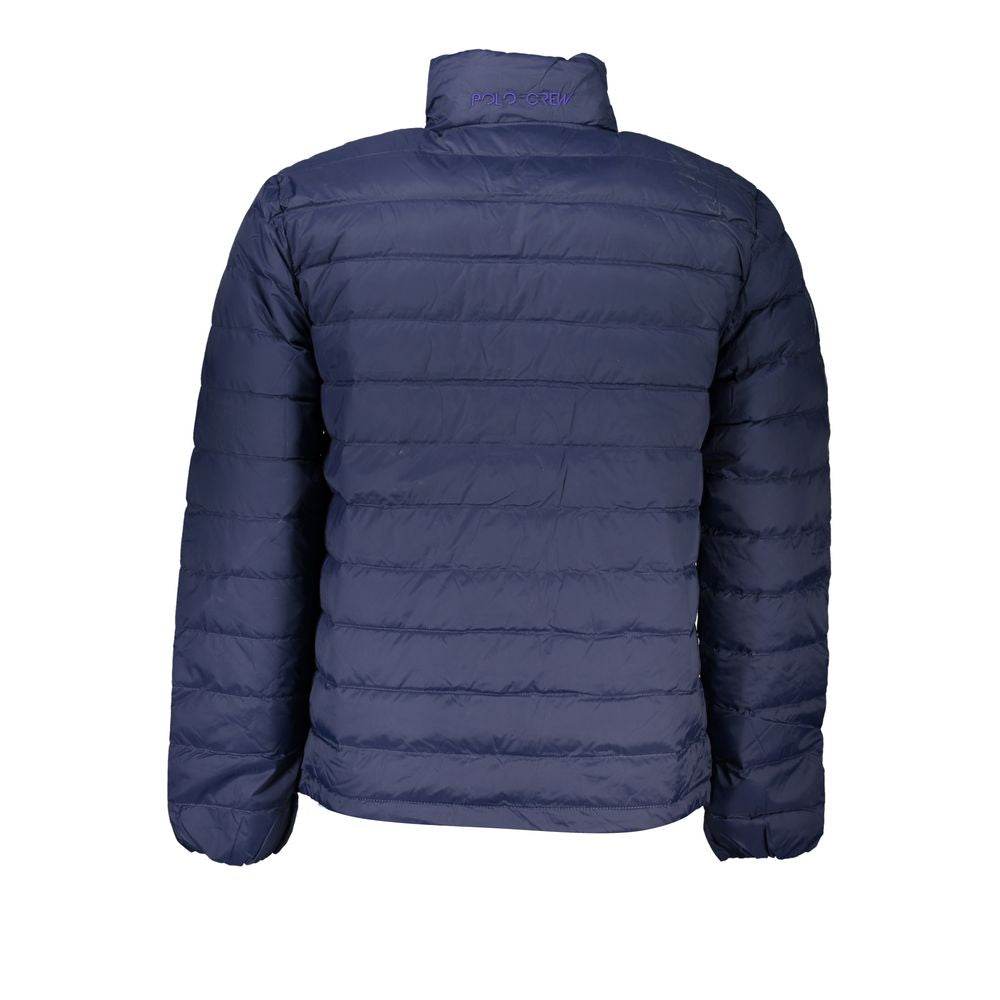 La Martina Blue Polyamide Men Jacket - Hilstor
