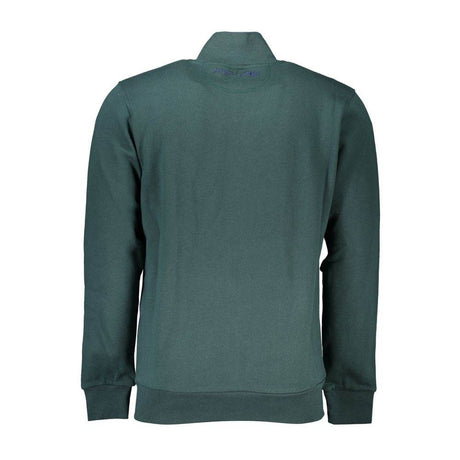 La Martina Green Cotton Men Sweater - Hilstor