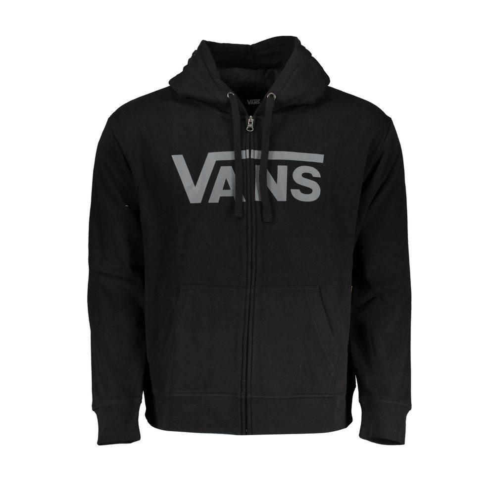 Vans Black Cotton Men Sweater - Hilstor