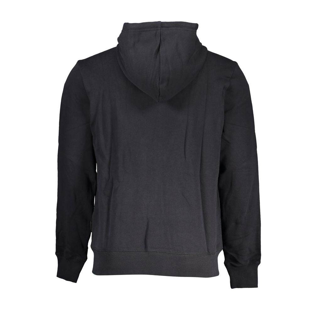 Napapijri Black Cotton Men Sweater - Hilstor