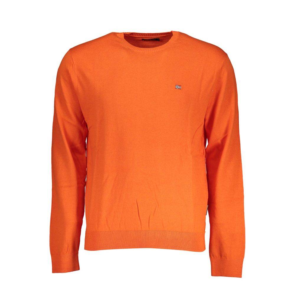 Napapijri Red Cotton Sweater - Hilstor