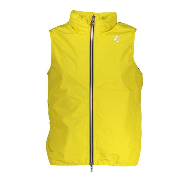 K-WAY Yellow Polyester Men Jacket - Hilstor