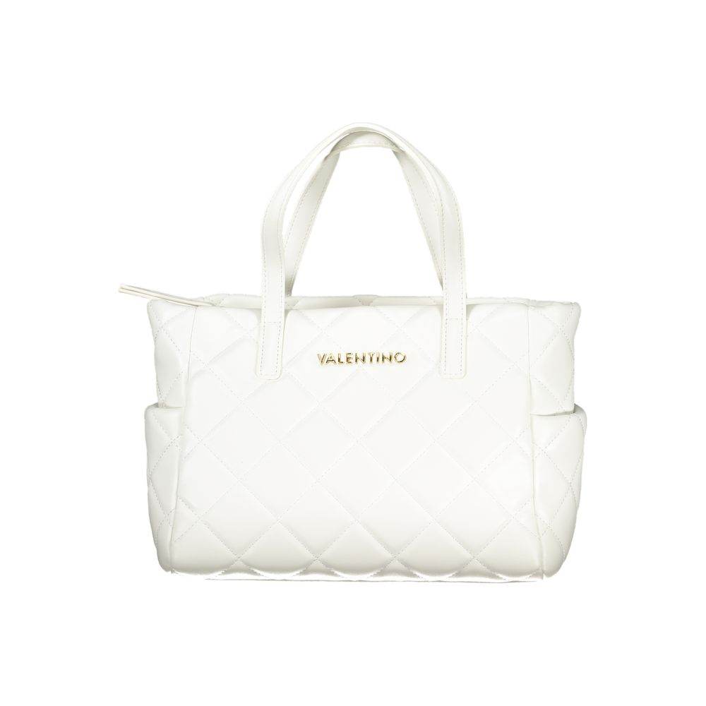 Mario Valentino White Polyethylene Handbag - Hilstor
