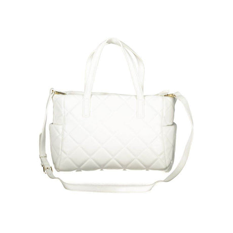 Mario Valentino White Polyethylene Handbag - Hilstor