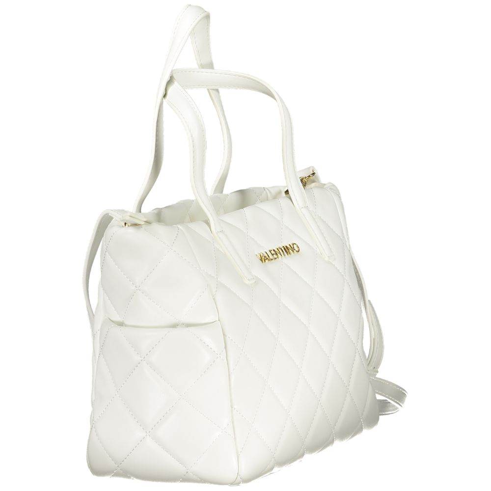 Mario Valentino White Polyethylene Handbag - Hilstor