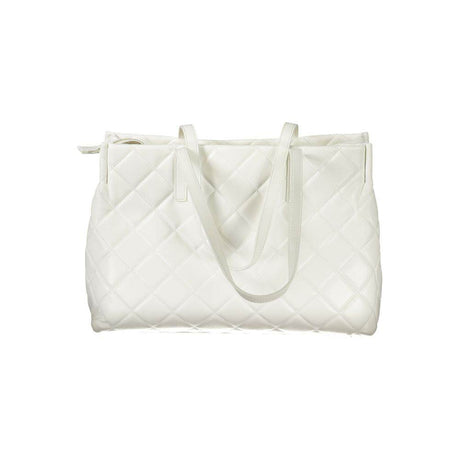 Mario Valentino White Polyethylene Handbag - Hilstor
