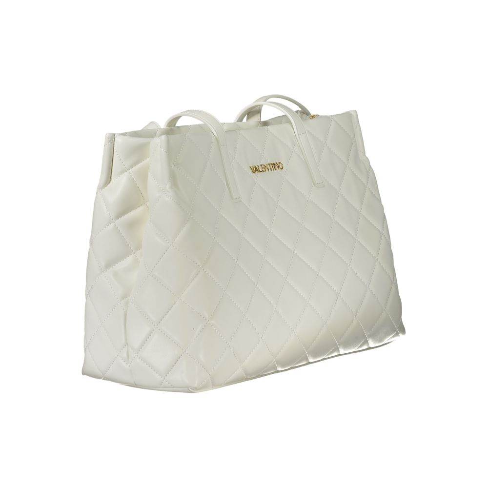 Mario Valentino White Polyethylene Handbag - Hilstor