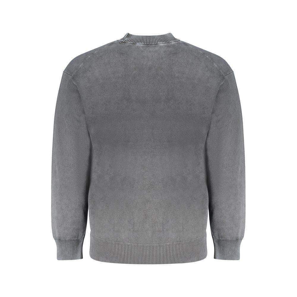 Hugo Boss Black Cotton Sweater - Hilstor
