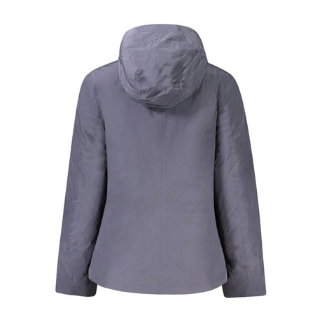 K-WAY Blue Polyamide Jackets & Coat