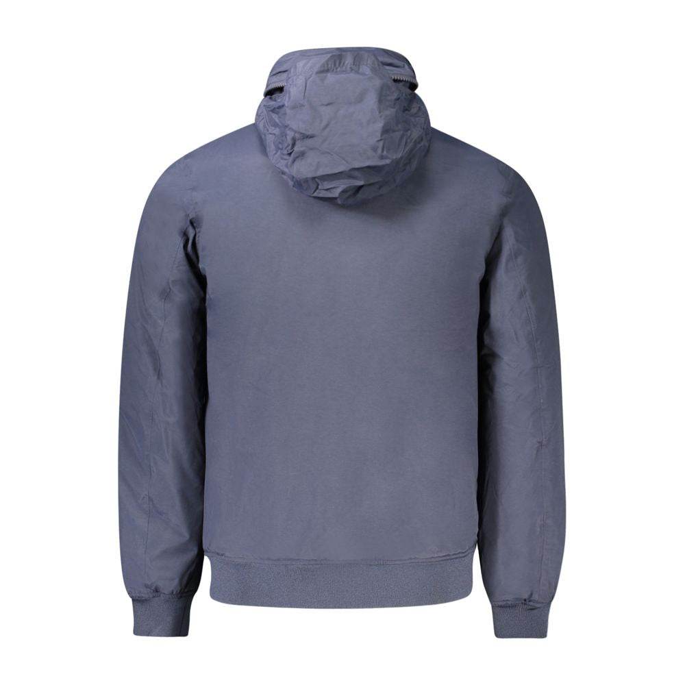 K-WAY Blue Polyamide Men Jacket - Hilstor