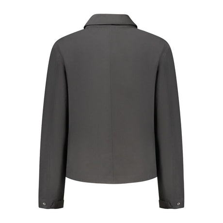 K-WAY Black Polyester Jackets & Coat