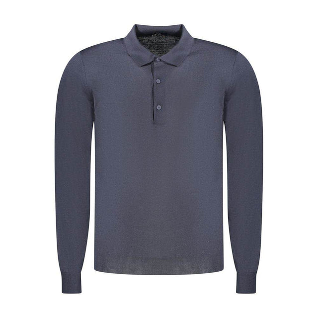 K-WAY Blue Wool Sweater - Hilstor