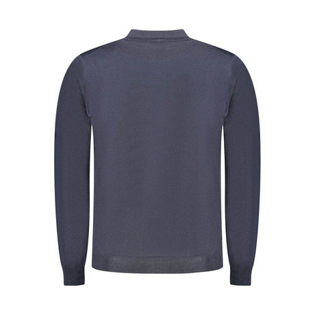K-WAY Blue Wool Sweater - Hilstor