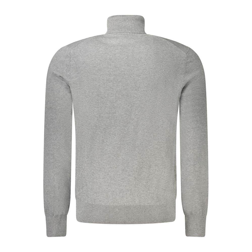 Hugo Boss Gray Cotton Sweater - Hilstor