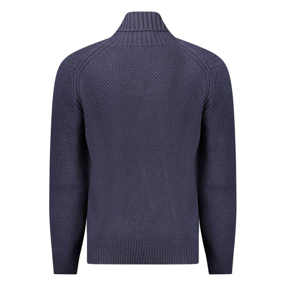 Hugo Boss Blue Wool Sweater - Hilstor