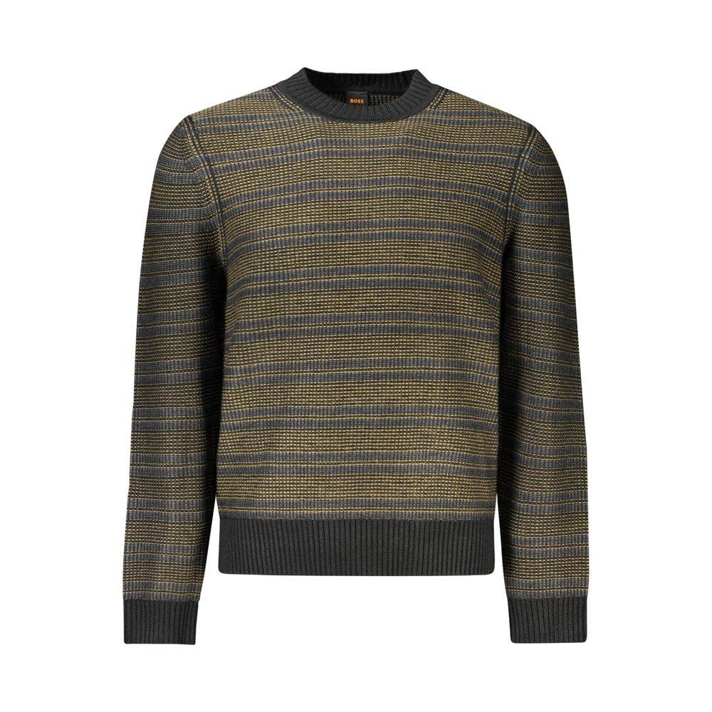 Hugo Boss Black Wool Sweater - Hilstor