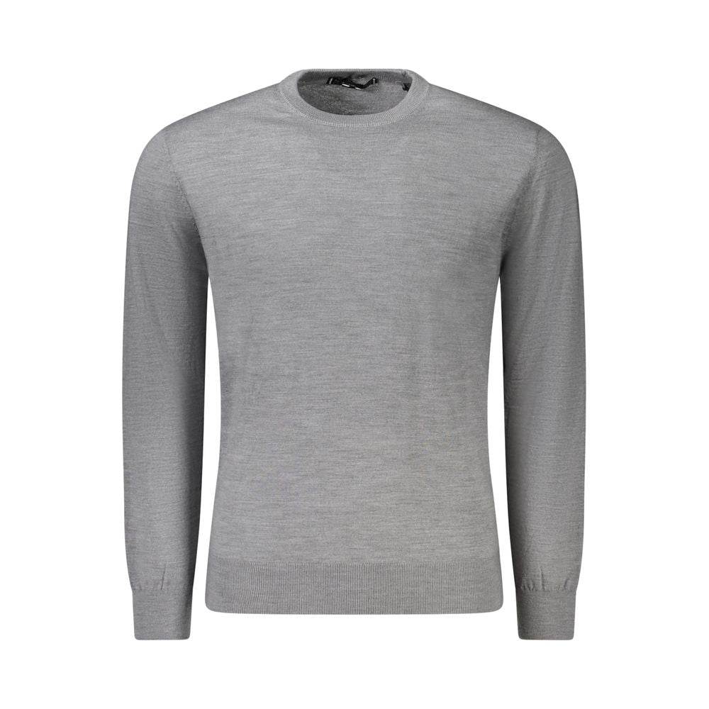 Guess Jeans Gray Wool Sweater - Hilstor