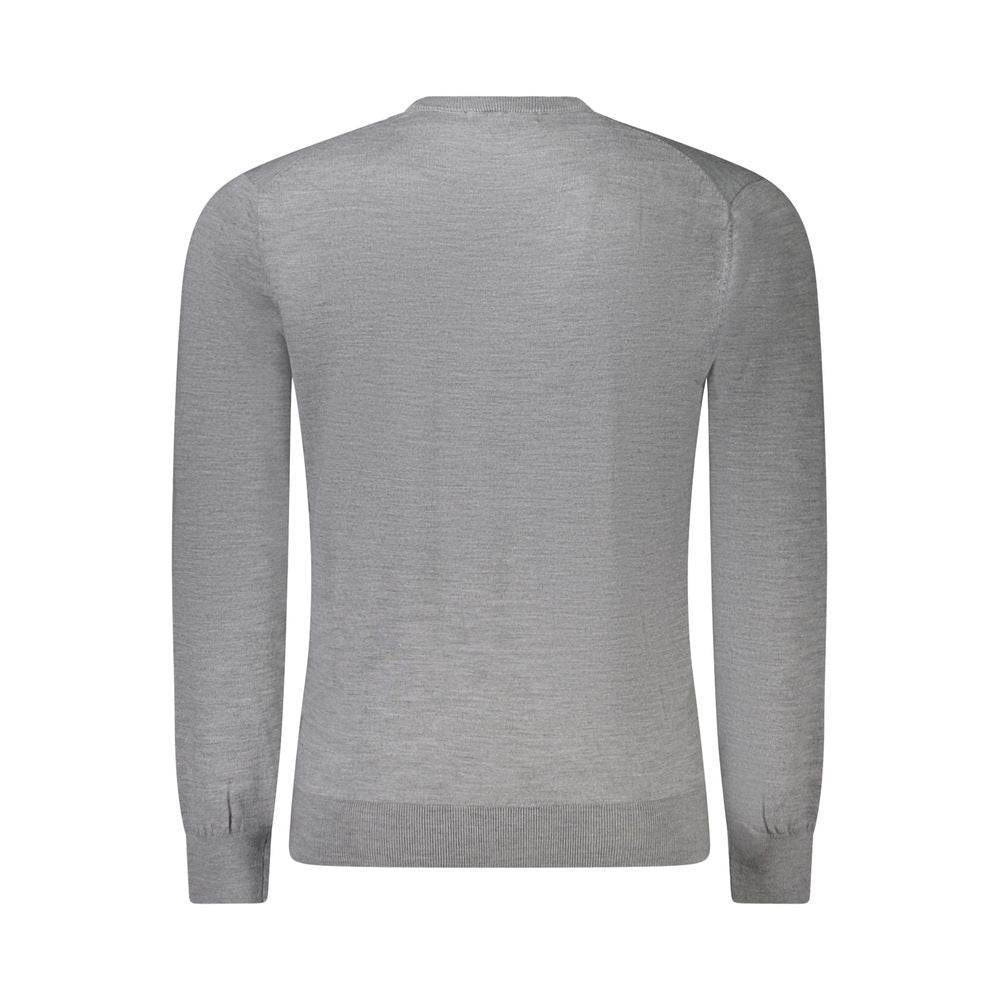 Guess Jeans Gray Wool Sweater - Hilstor