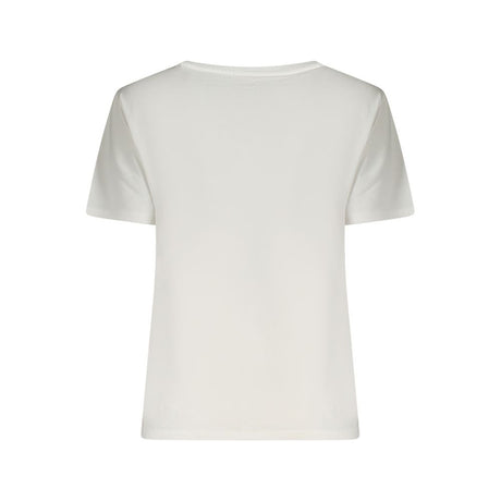 Pepe Jeans White Cotton Tops & T-Shirt