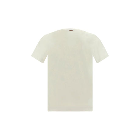 ZEGNA White Cotton T-Shirt