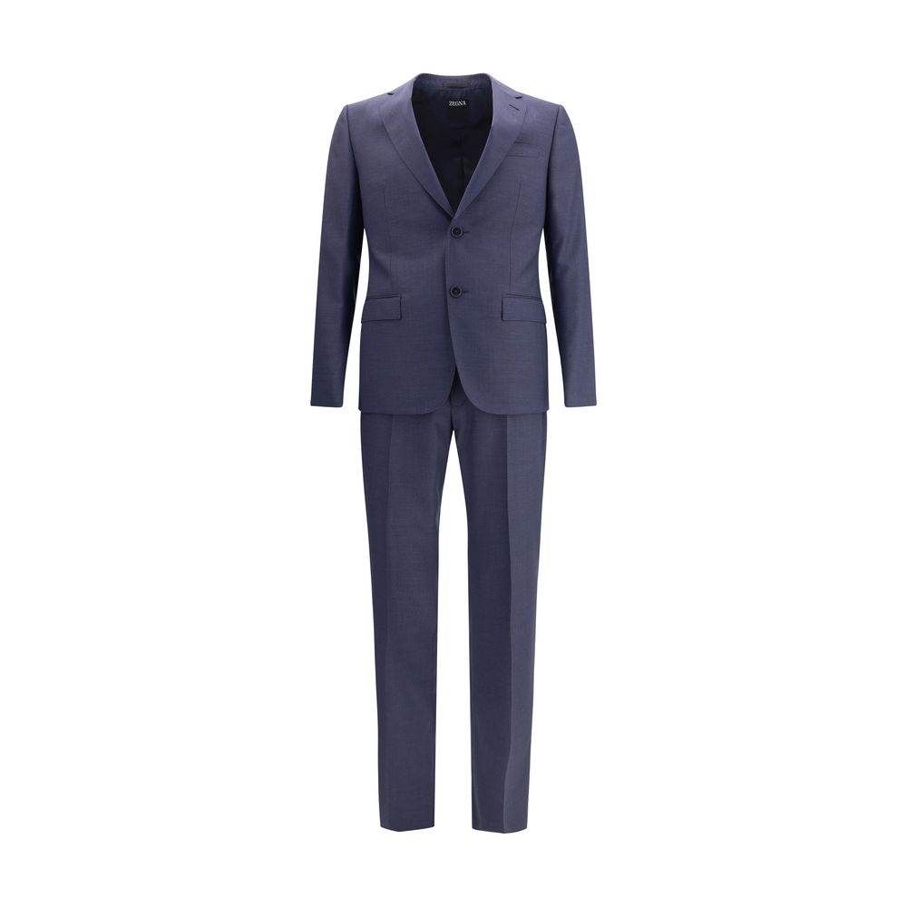 ZEGNA Wool Suit - Hilstor