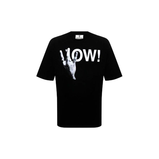 Diego Venturino Black Cotton T-Shirt - Hilstor