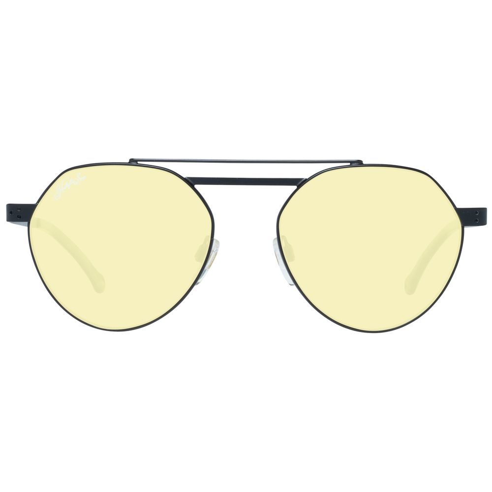 Hally&Son Black Metal Sunglasses