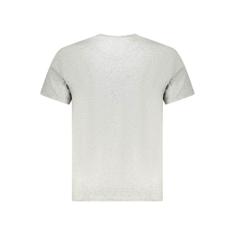 Tommy Hilfiger Gray Cotton Men T-Shirt - Hilstor