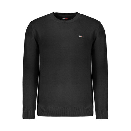 Tommy Hilfiger Black Cotton Sweater - Hilstor