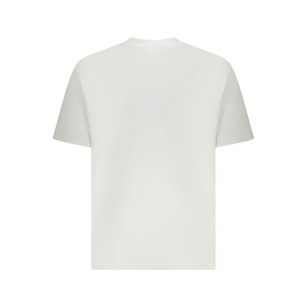 Calvin Klein White Cotton Men T-Shirt - Hilstor