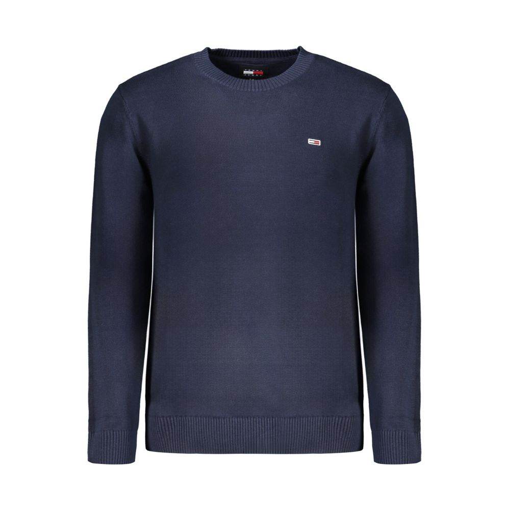 Tommy Hilfiger Blue Cotton Sweater - Hilstor