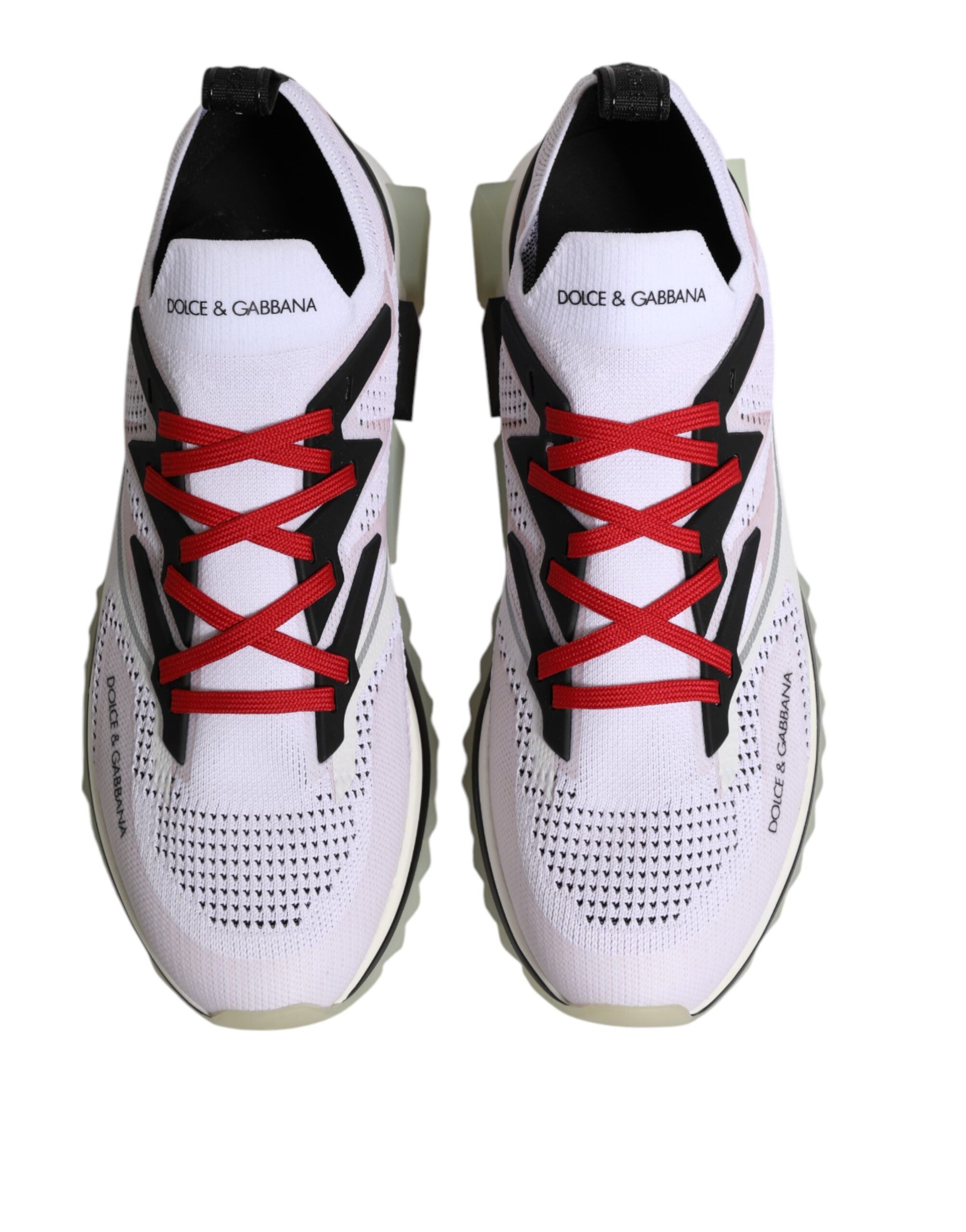 Dolce &amp; Gabbana Hvid SORRENTO Sport Stretch Sneakers Sko
