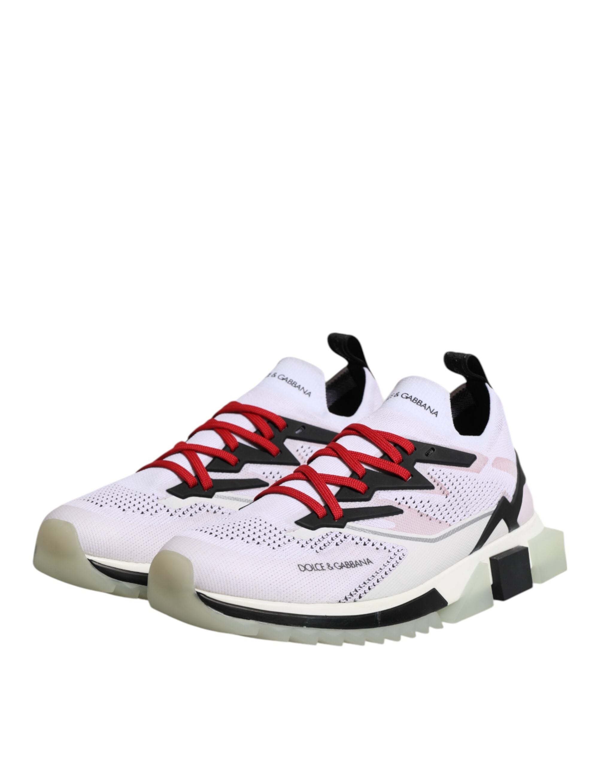 Dolce &amp; Gabbana Hvid SORRENTO Sport Stretch Sneakers Sko