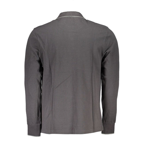 North Sails Gray Cotton Polo Shirt