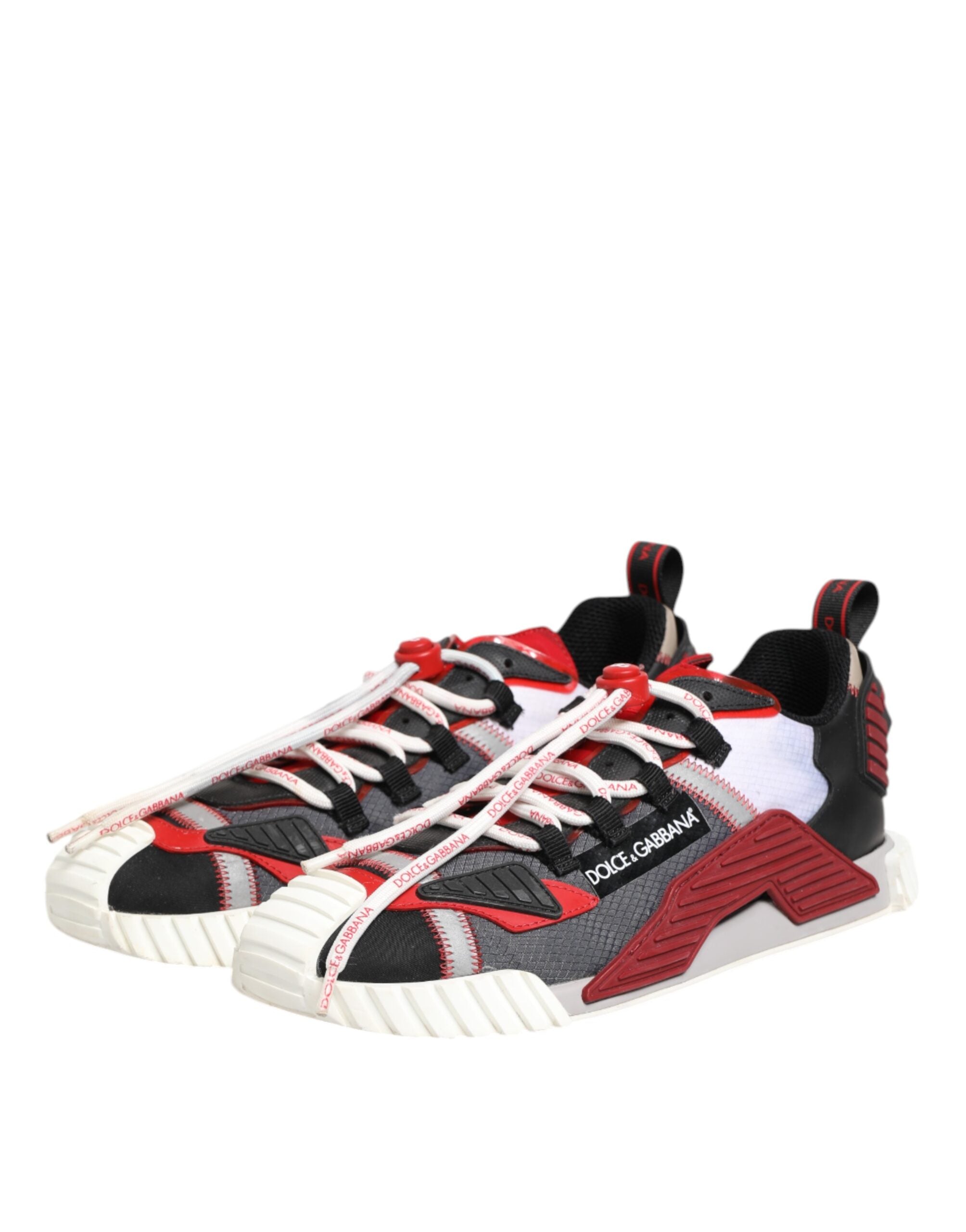 Dolce & Gabbana Multicolor NS1 Lace Up Low Top Sneakers Shoes