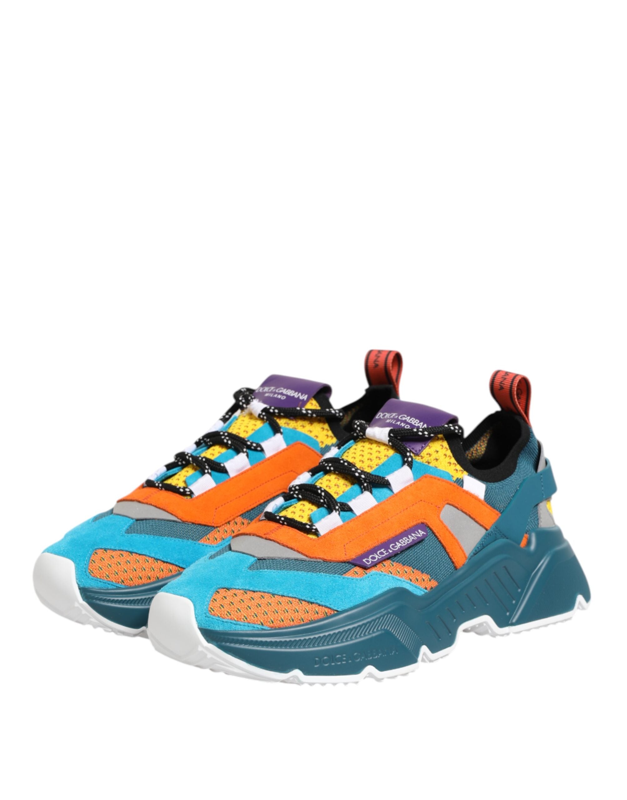 Dolce & Gabbana Multicolor Daymaster Low Top Sneakers Shoes
