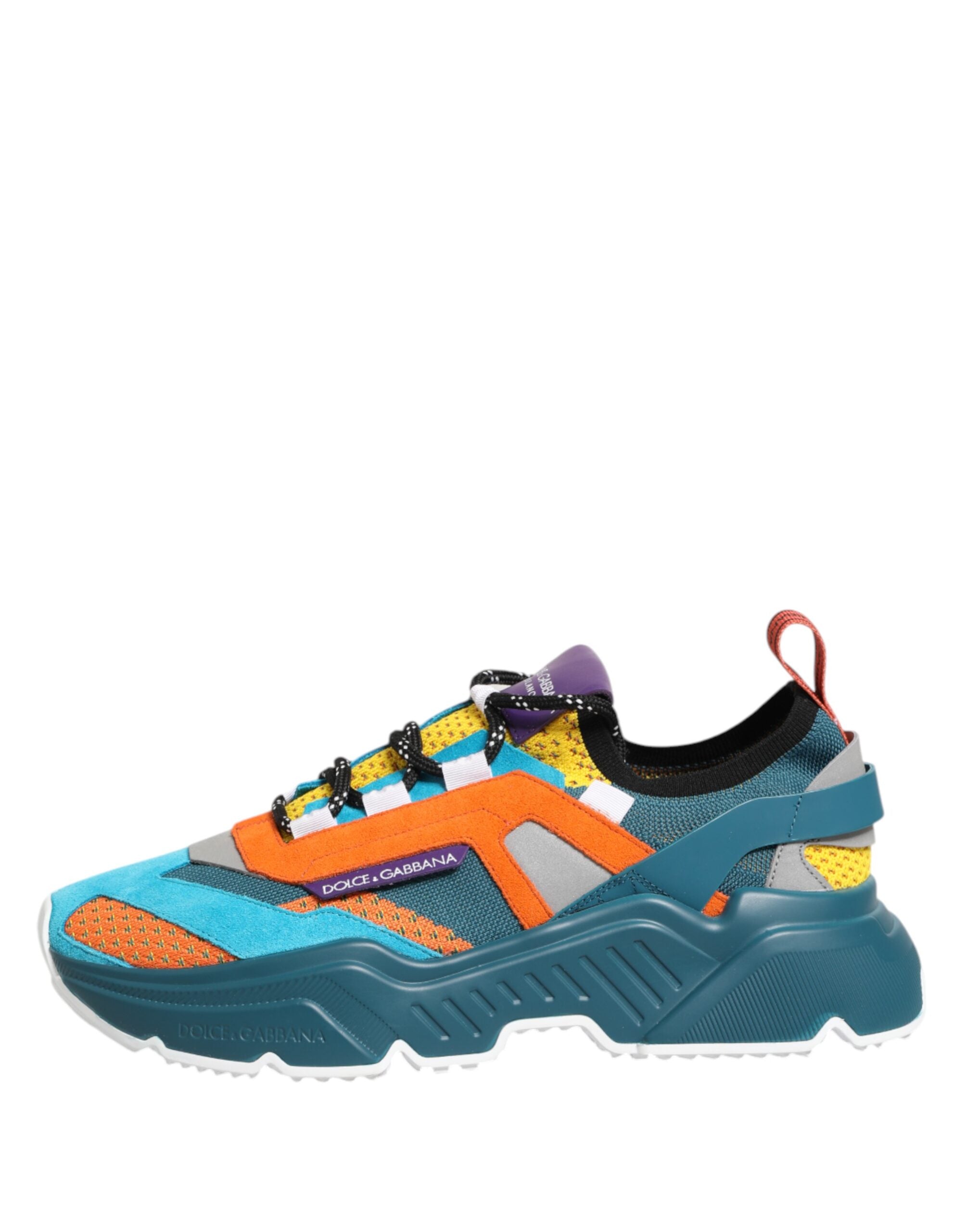Dolce & Gabbana Multicolor Daymaster Low Top Sneakers Shoes