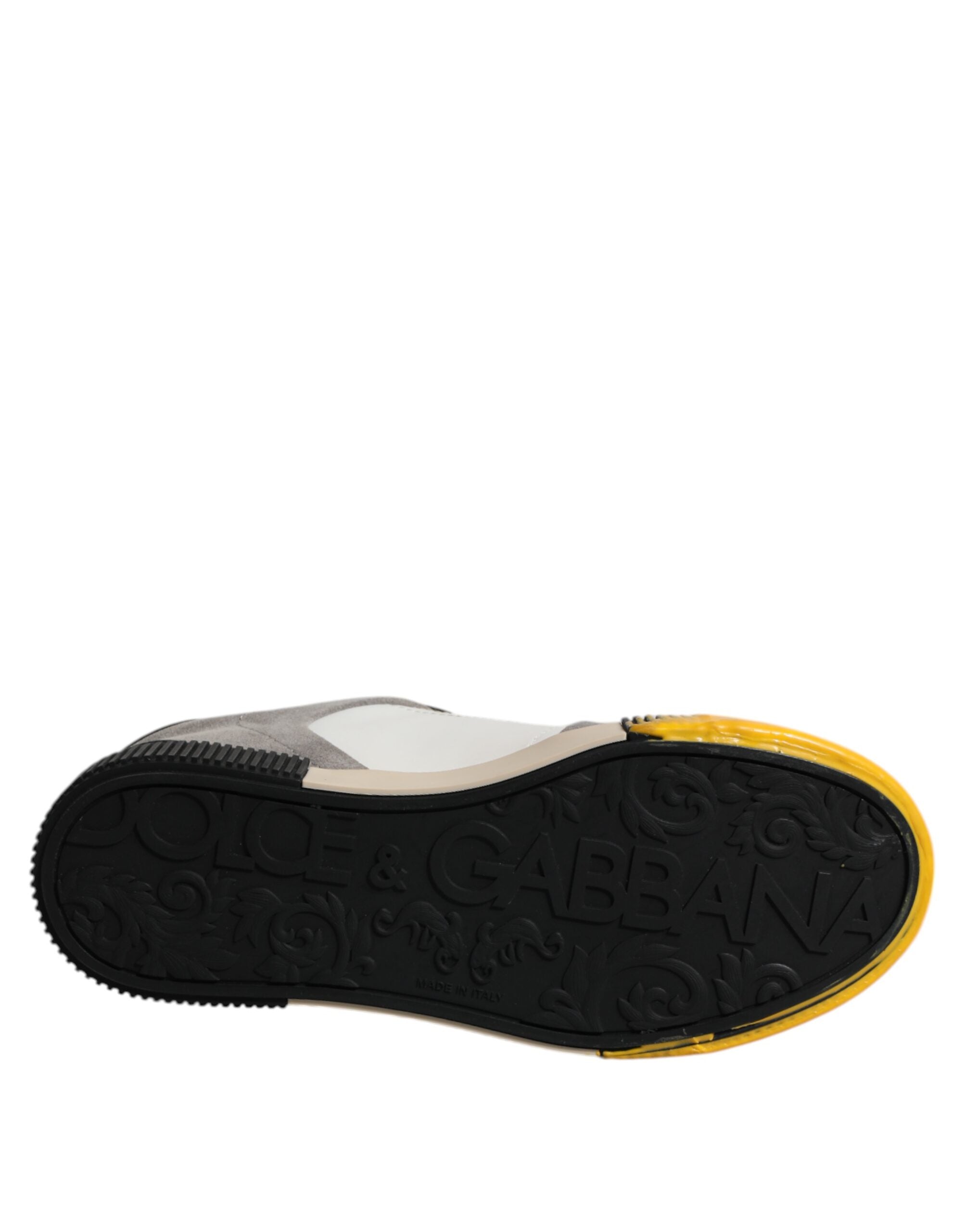 Dolce & Gabbana Multicolor Low Top Lace Up Sneakers Shoes