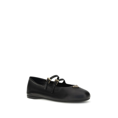Prada Leather Ballerinas