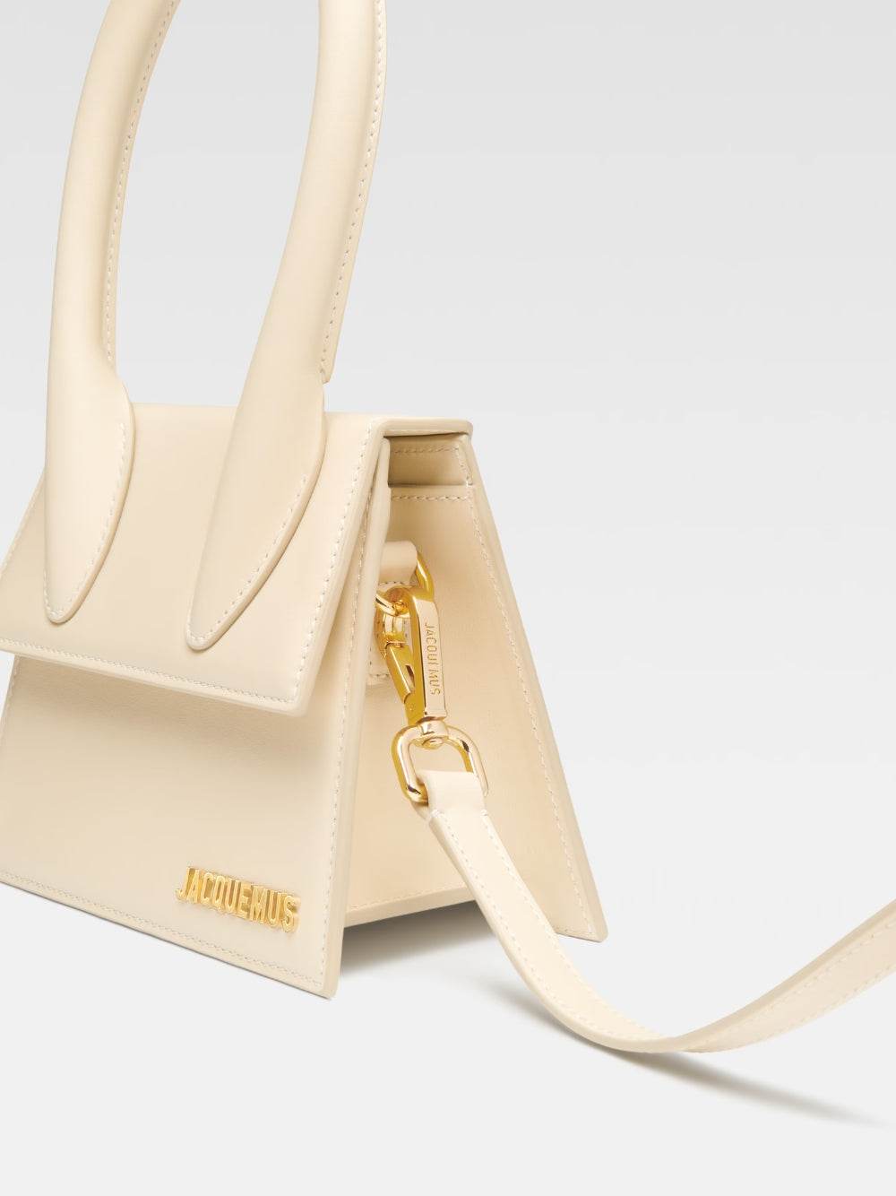 Jacquemus Le Chiquito Moyen Ivory Bag - Hilstor