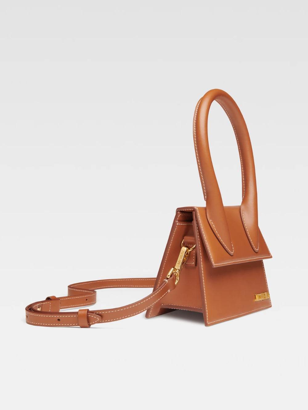 Jacquemus Le Chiquito Moyen Brown Bag - Hilstor